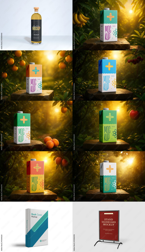 10 Mockup Templates Bundle 7