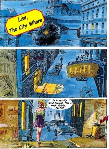 Lisa - The City Whore Porn Comics