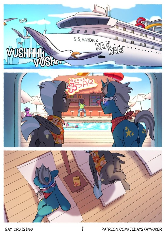 JedaySkayVoke - Gay Cruising Porn Comics