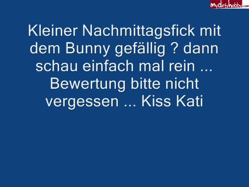 Lovebunny68 - Nachmittagsfick [SD 480P]  (MyDirtyHobby)