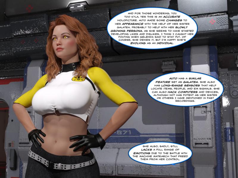 MetrobayComix - Ted Files 01-05 3D Porn Comic