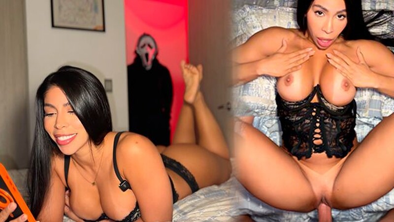 Marianna Arroyo - I thought I was alone on Halloween... but Ghostface took me by surprise and FUCKED me mercilessly [FullHD 1080P]