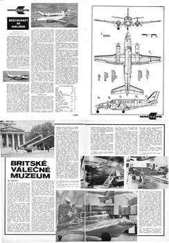 Letectvi+Kosmonautika 1970-8 - Scale Drawings and Colors