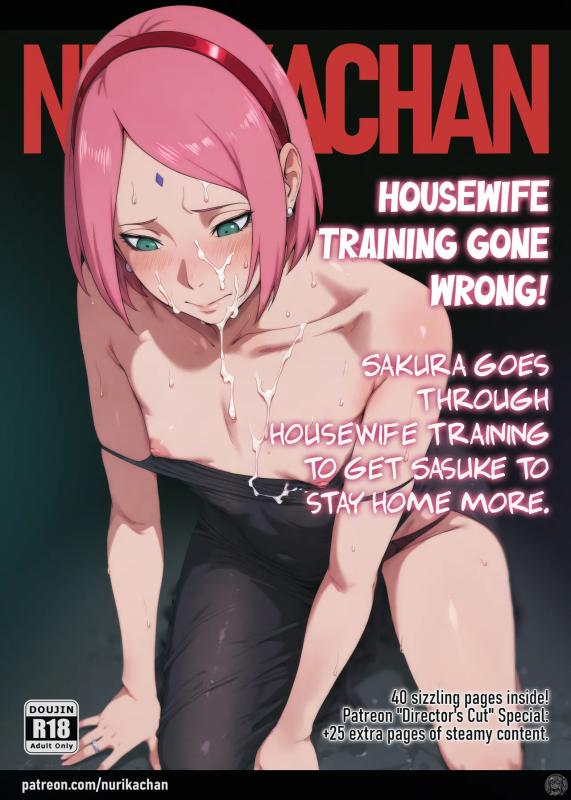 Nurikachan - Housewife Training Gone Wrong Porn Comics                      / AI Porn