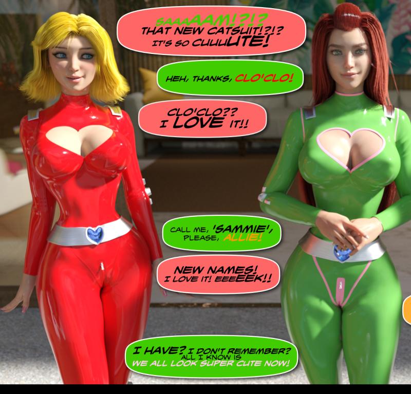 3DK-x - Totally Spies Parody - Ongoing 3D Porn Comic