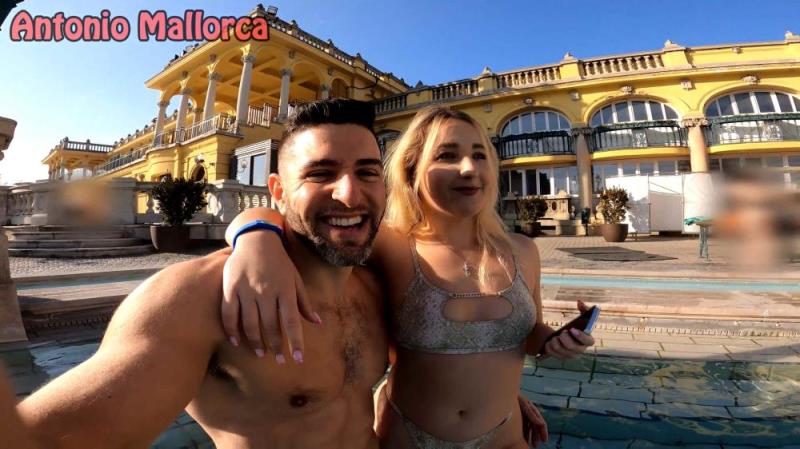 Chloe Chevalier - Antonio Mallorca Fucking a slutty french teen in thermal bath of Budapest [UltraHD 4K 3840P]  (OnlyFans)