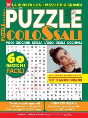 Puzzle Colossali N.57 - Dicembre 2025 - Gennaio 2026
