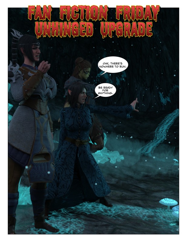 [Bacchus Comics] Fan Fiction Friday : Unhinged Upgrade 3D Porn Comic