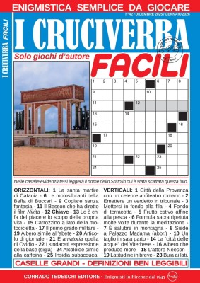 I Cruciverba Facili N.42 - Dicembre 2025 - Gennaio 2026