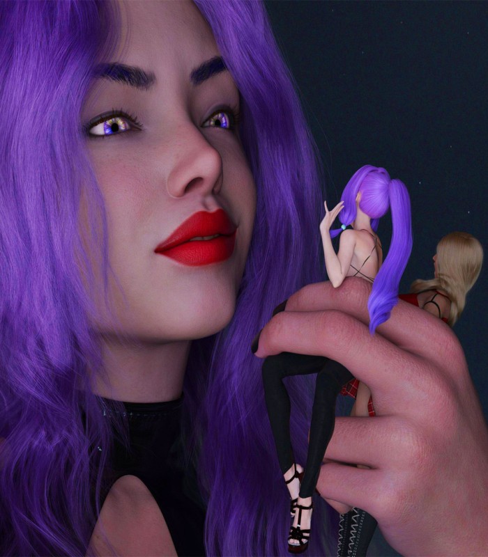 JOB - Giant Drunk Space Babe 3D Porn Comic