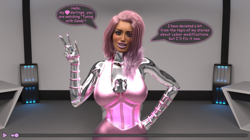 [TerasX] Tuning with Candy 3D Porn Comic
