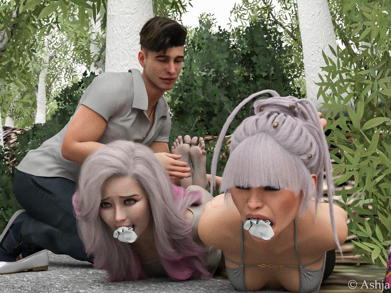 Ashja - The Tease 3D Porn Comic