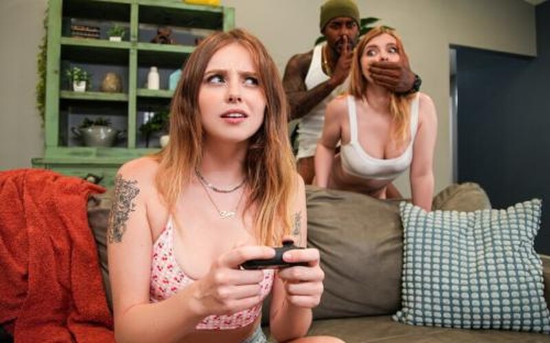 Harlow West, Lucy Foxx - Professional Cum Dodger [FullHD 1080P]  (BrazzersExxtra)