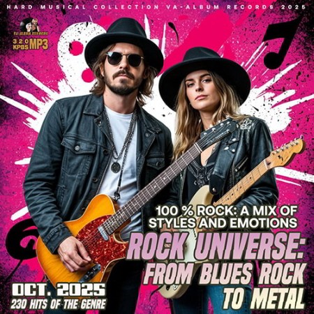 VA - Rock Universe: From Blues Rock to Metal (2025) [MP3]