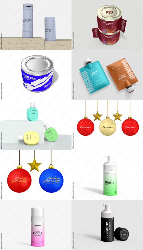 10 Mockup Templates Bundle 11