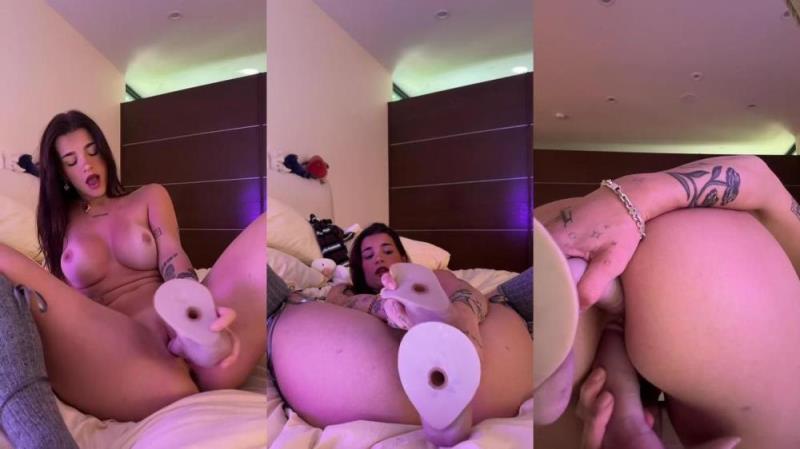 arikytsya - Anal  Dildo DP [HD 720P]  (OnlyFans)