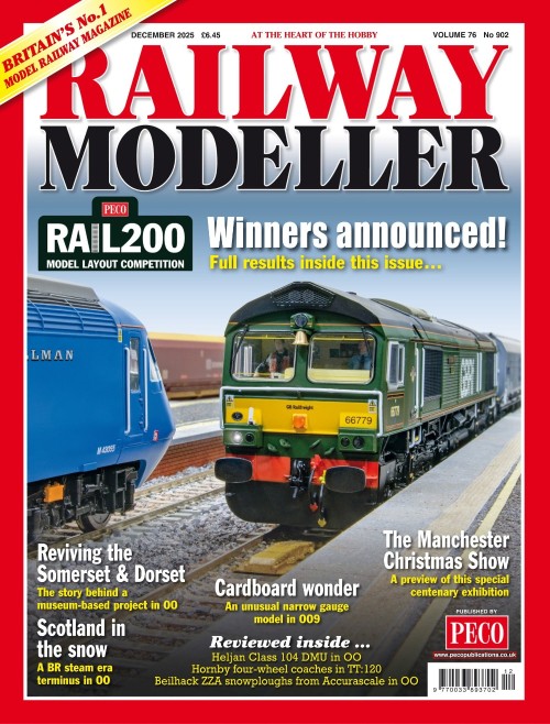 Railway Modeller - Volume 76 No 902, December 2025