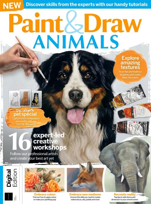 Paint & Draw - Animals, 6th Edition 2025