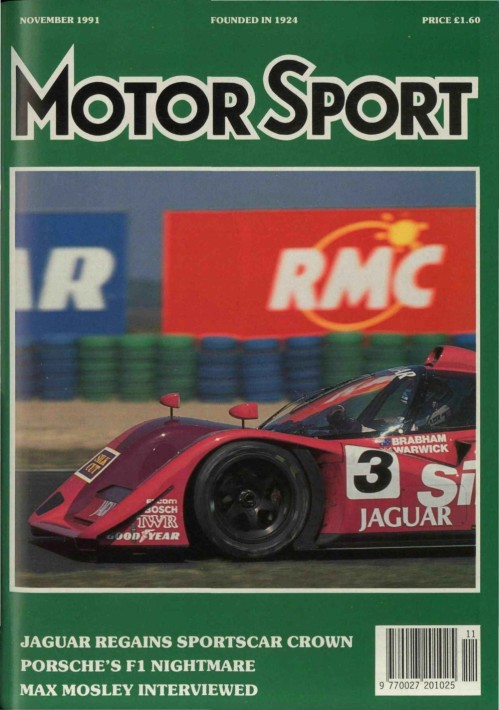 Motor Sport Retros - November 1991
