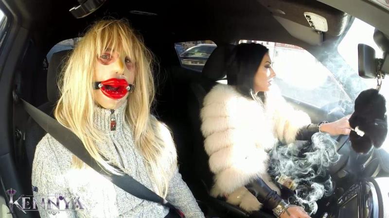 House of Sinn - Mistress Kennya - The ashtray bimbo goes for a ride [FullHD 1080P]