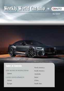 Weekly World Car Info - Issue 46 2025