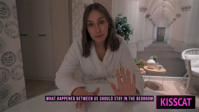 S2E5 Step Mom Helps To Cum Step Son In Share Bed While Working Till Get Pussy Creampie And Facial Kisscat (Onlyfans) FullHD 1080p