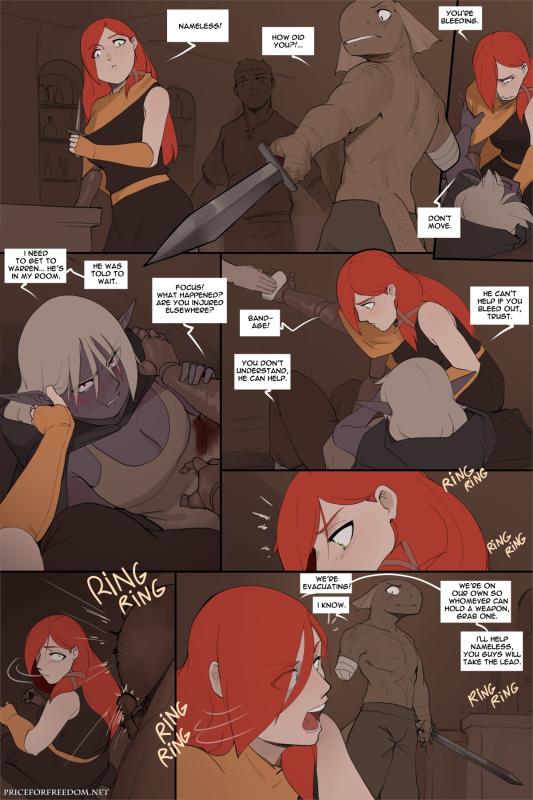 ArbuzBudesh - Price for Freedom [Ongoing] Porn Comics