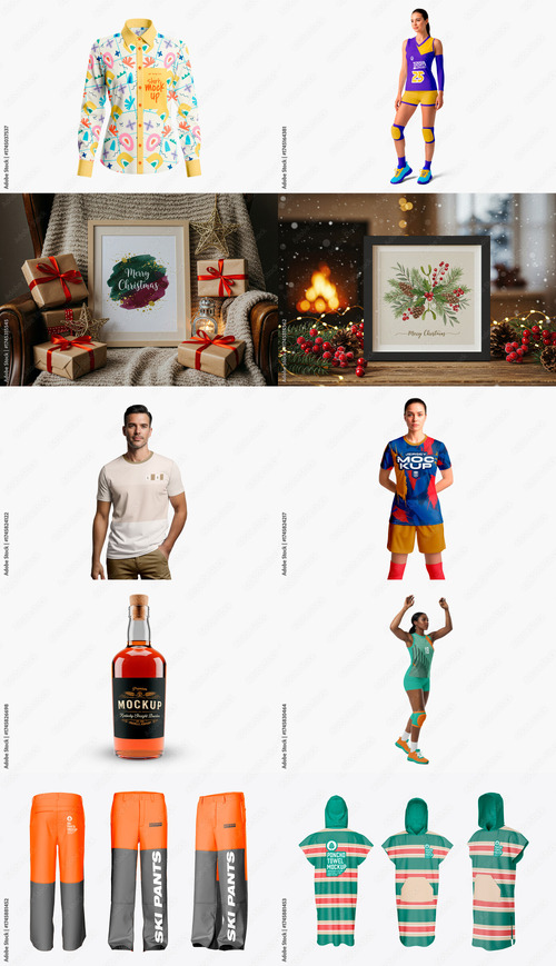 10 Mockup Templates Bundle 29