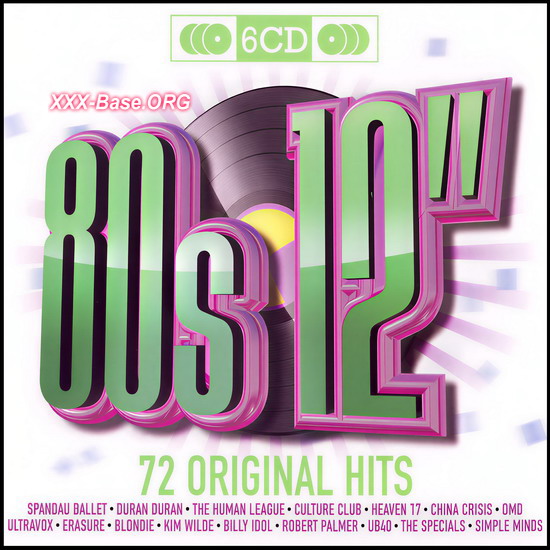 80s - 12'' (72 Original Hits) 6CD
