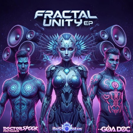 DoctorSpook / Goa Doc / Psytrance / Bass Lotus - Fractal Unity EP (2025) [FLAC]