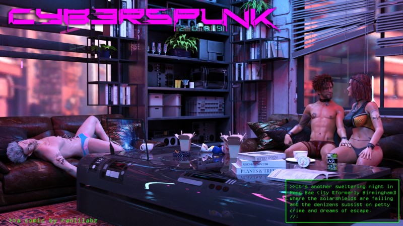 [RanliLabz] CyberSpunk 2069 Part 1 3D Porn Comic