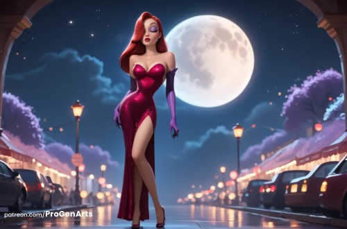 ProGenArts - Jessica Rabbit