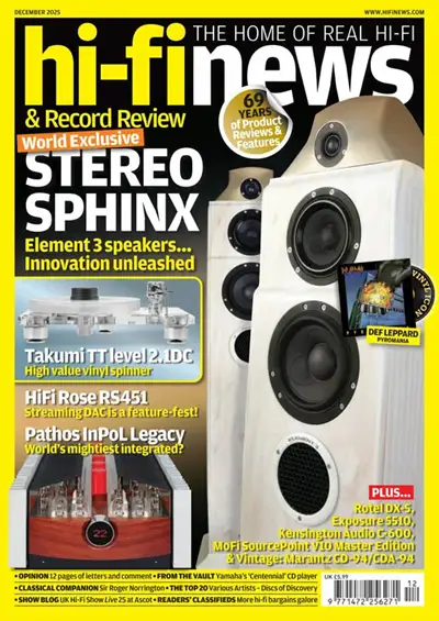 Hi-Fi News No 12 (December) 2025