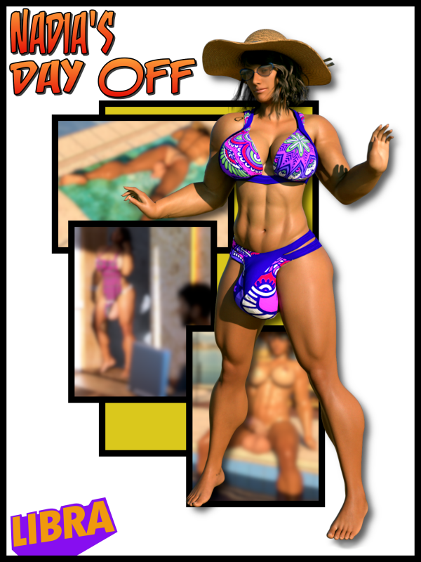 [Libra] Nadia's Day Off 3D Porn Comic