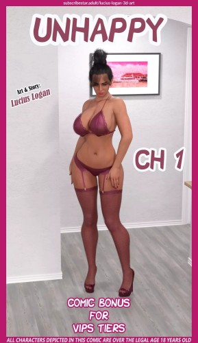 Lucius Logan - Unhappy 3D Porn Comic