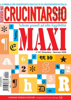 Crucintarsio - Dicembre 2025 - Gennaio 2026