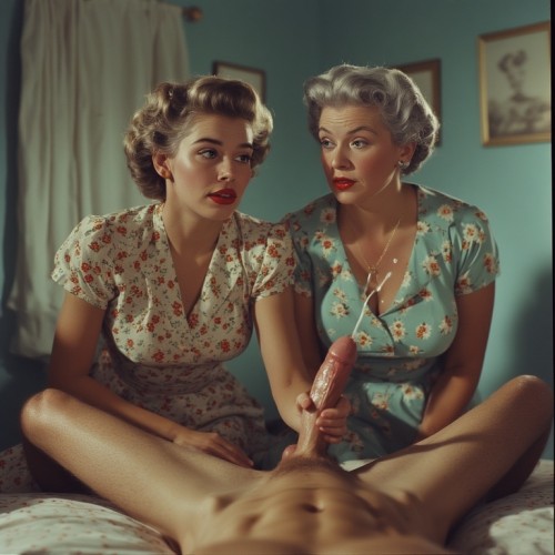 Ai Generated - RETRO MOMS MORNING AI Porn
