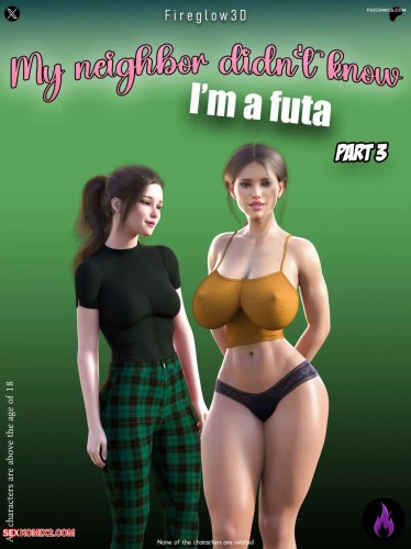 Fireglow3D-My neighbor didnt know Im a futa 3