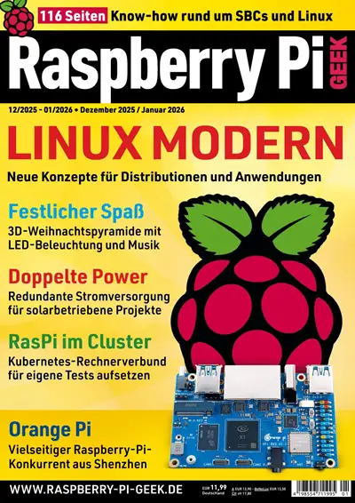 Raspberry Pi Geek - 12/1 Dezember 2025/Januar 2026