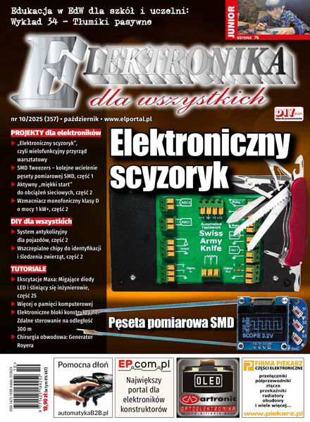 Elektronika Dla Wszystkich №10 - Pazdziernik 2025
