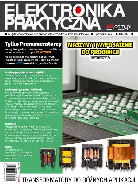 Elektronika Praktyczna №10 - Pazdziernik 2025