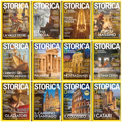 Storica National Geographic - Collezione Completa Anno 2025 - Ita