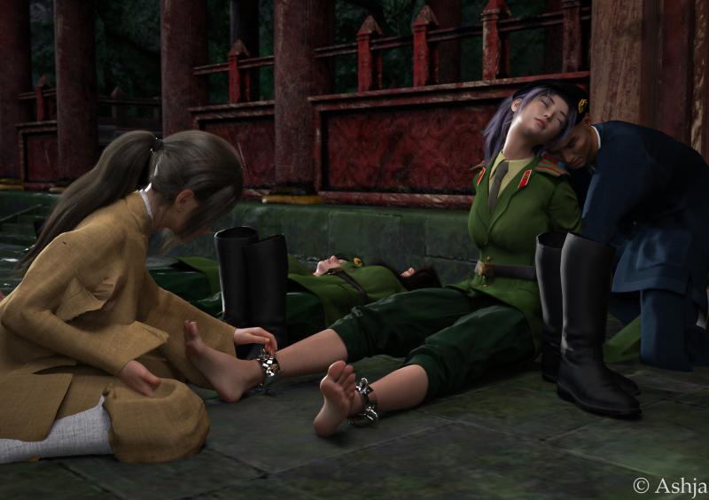 Ashja - Soldiers 3D Porn Comic