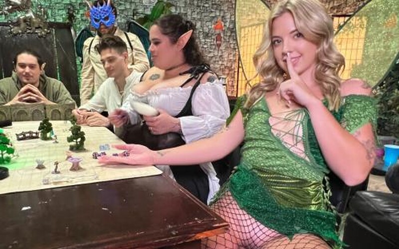 Lola Cheeks - Tabletop Fantasy, Sexy Reality [FullHD 1080P]  (Let'sPostIt)