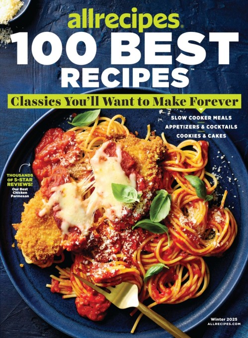 Allrecipes - 100 Best Recipes, Winter 2025