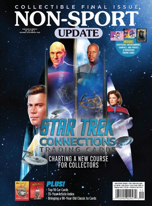 Non-Sport Update - December 2025/January 2026