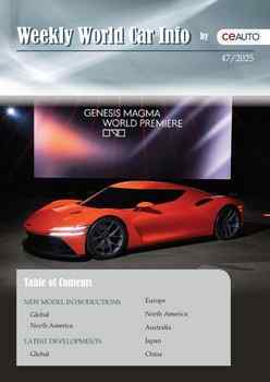 Weekly World Car Info - Issue 47 2025