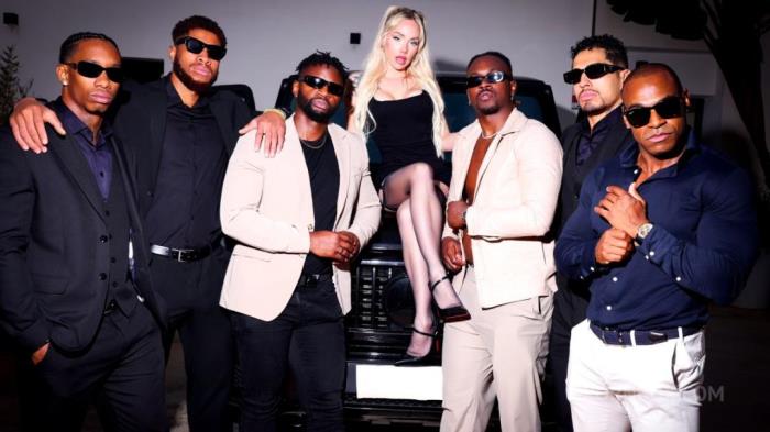 Angie Lynx - First BBC GANGBANG [SD 480p]