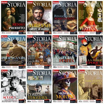 Focus Storia - Raccolta Completa Anno 2025