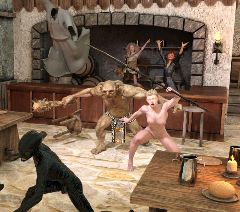 DrakonRenders - Dark Paladin 3D Porn Comic